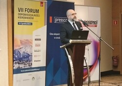 Dr Ewaryst Kowalczyk uczestnikiem VII Forum Odpowiedzialności Kierowników Jednostek Sektora Finansów Publicznych w Zakopanem.