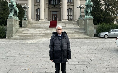 Udział prof. Bohdana Halczaka w konferencji naukowej w Belgradzie