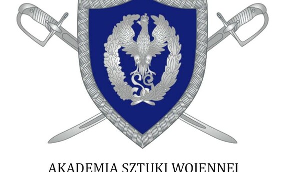 Insygnium Akademii Sztuki Wojennej w Warszawie.