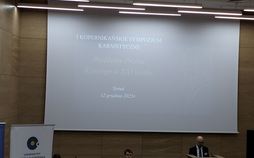 I Kopernikańskie Sympozjum Karnistyczne